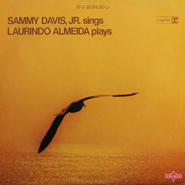 Album cover art for Sammy Davis, Jr. Sings, Laurindo Almeida Plays