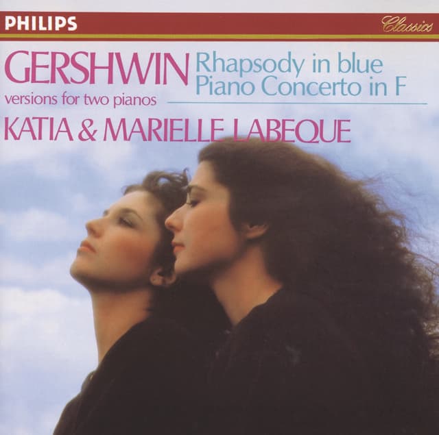 Album cover art for Gershwin : Rhapsody in Blue - Piano Concerto In F