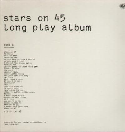 Album cover art for Long Play Album