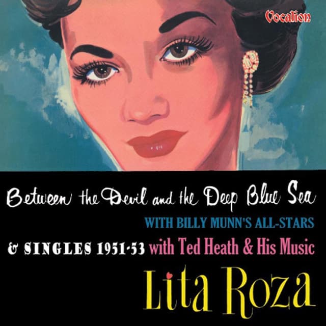 Album cover art for Between The Devil And The Deep Blue Sea & Singles Compilation (1951-53)