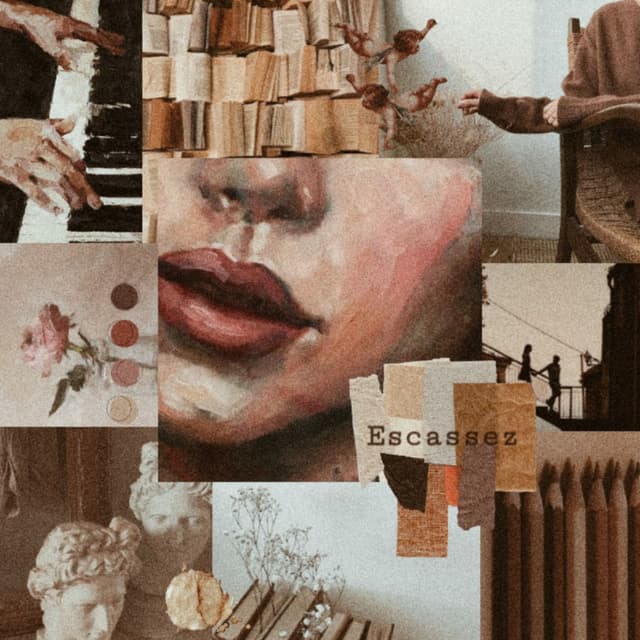 Album cover art for Escassez