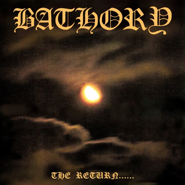 Album cover art for The Return of the Darkness and Evil