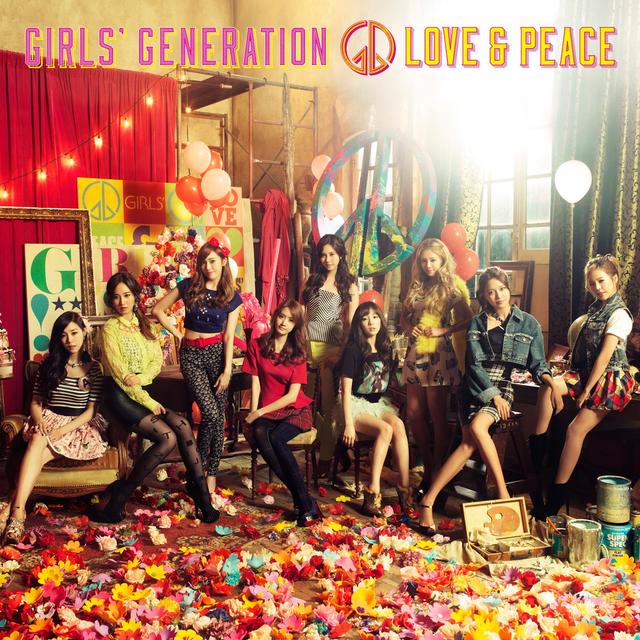 Album cover art for Love & Peace