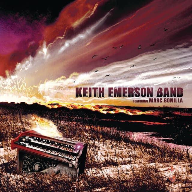 Album cover art for Keith Emerson Band