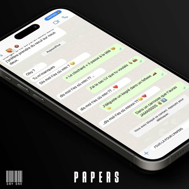 Album cover art for papers