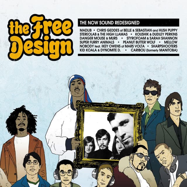 Album cover art for The Now Sound Redesigned