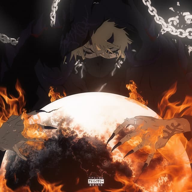 Album cover art for LET THE WORLD BURN 2