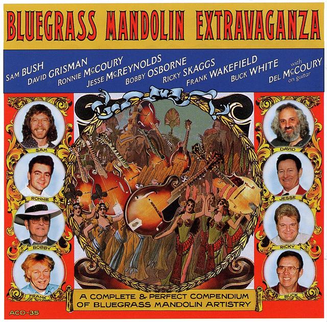 Album cover art for Bluegrass Mandolin Extravaganza