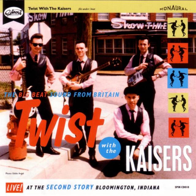 Album cover art for Twist With The Kaisers