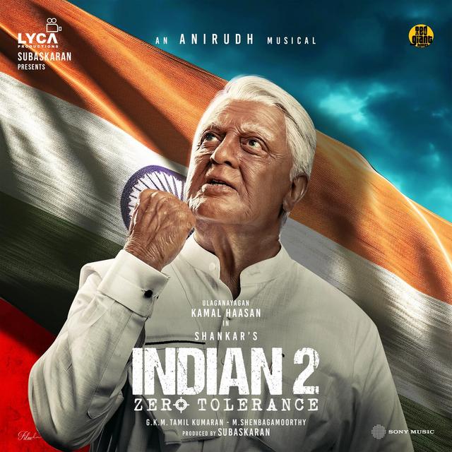 Album cover art for Indian 2 (Original Motion Picture Soundtrack) - EP