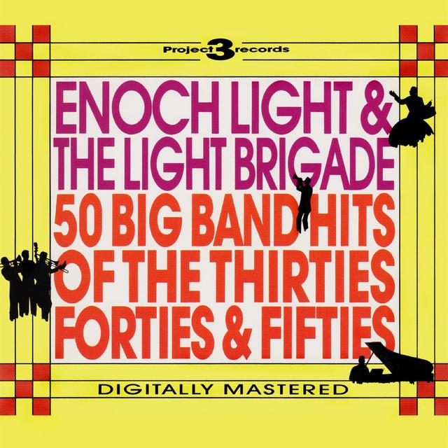 Album cover art for 50 Big Band Hits of the Thirties, Forties, & Fifties