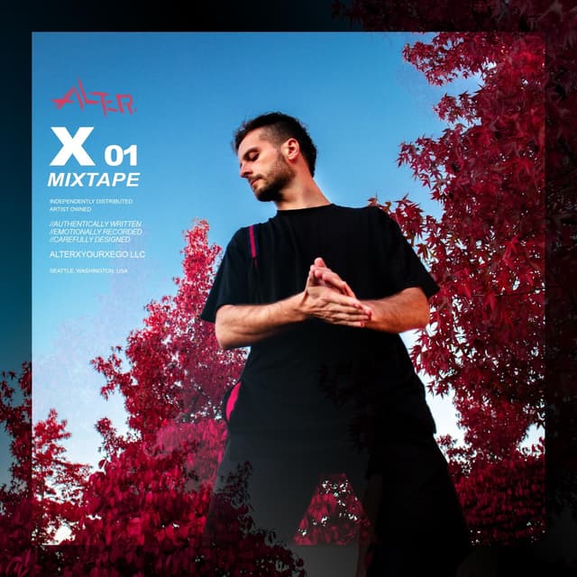 Album cover art for ALTERX01 (mixtape)