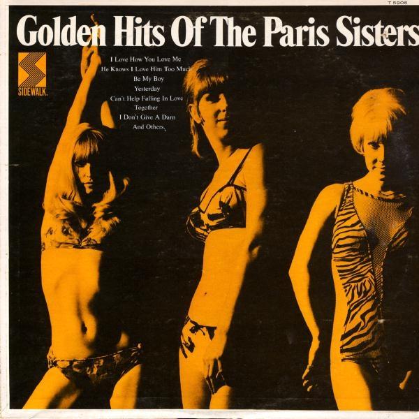 Album cover art for Golden Hits of the Paris Sisters
