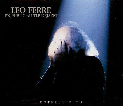 Album cover art for Léo Ferré en Public au TLP Dejazet