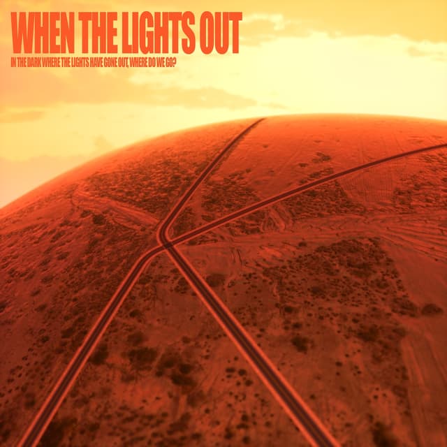 Album cover art for When The Lights Out