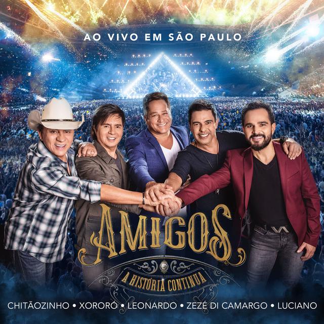 Album cover art for Amigos - A História Continua