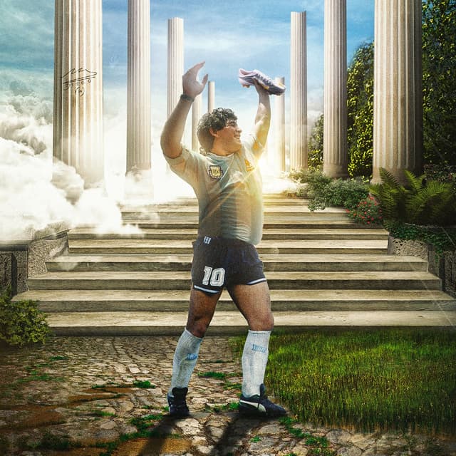Album cover art for Maradona