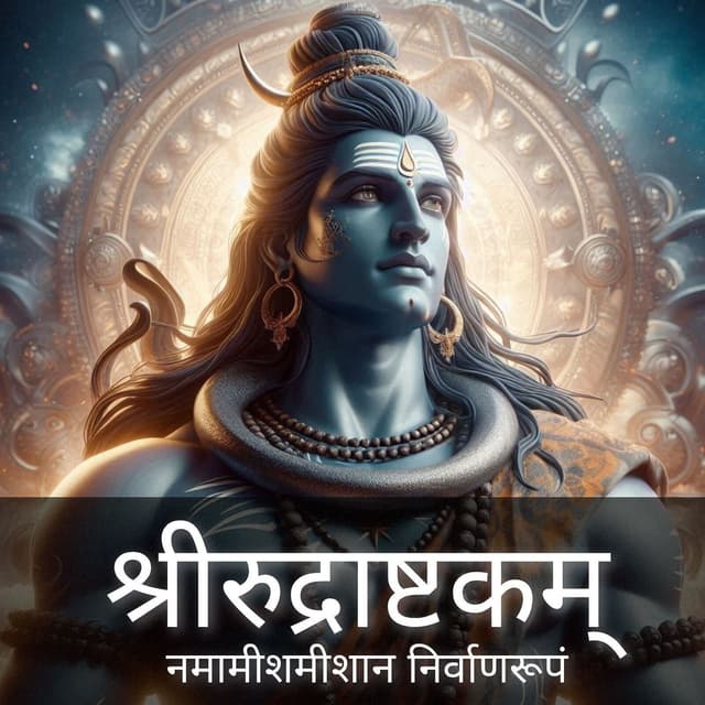 Album cover art for श्रीरुद्राष्टकम् - नमामीशमीशान निर्वाणरूपं