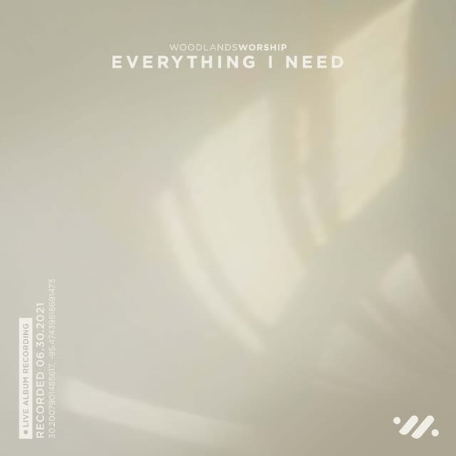 Album cover art for Everything I Need (live)