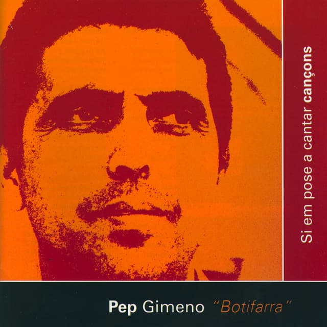 Album cover art for Si em pose a cantar cançons