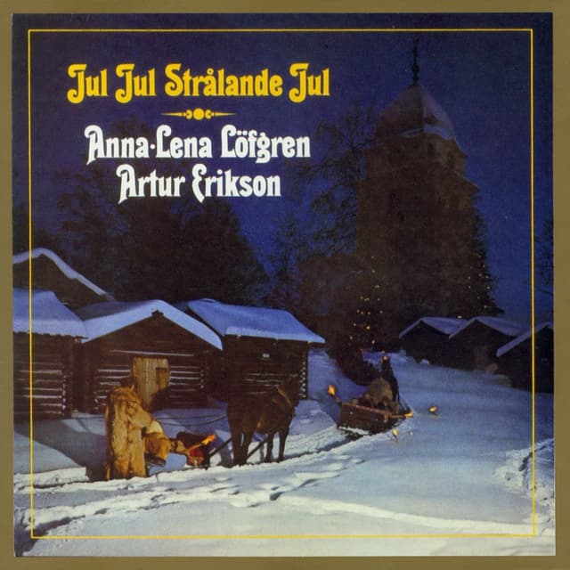 Album cover art for Jul Jul Strålande Jul