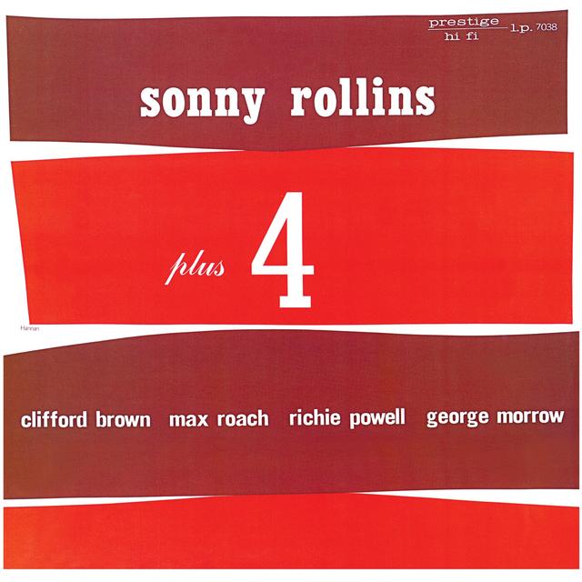 Album cover art for Sonny Rollins Plus 4