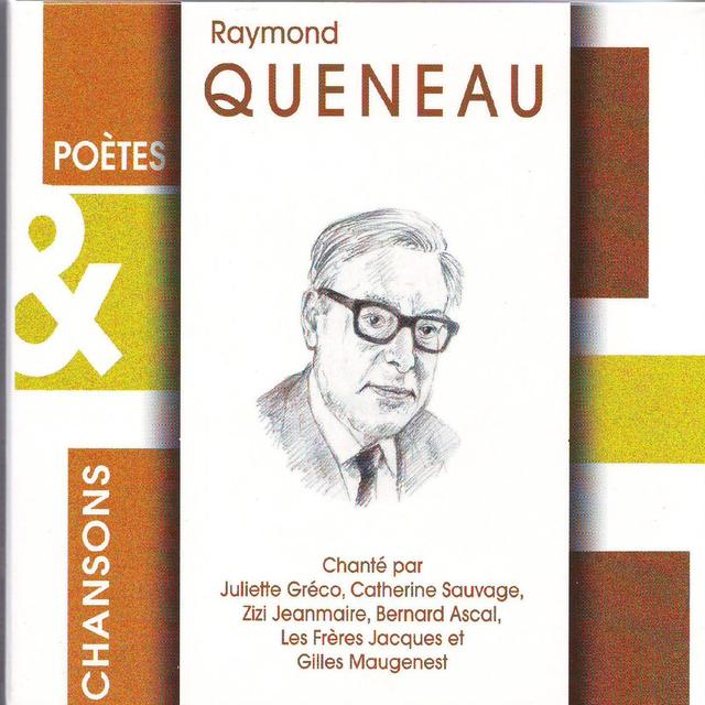 Album cover art for Poètes & chansons : Raymond Queneau