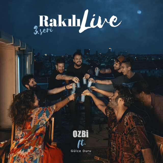 Album cover art for Rakılı Live, 3. Seri