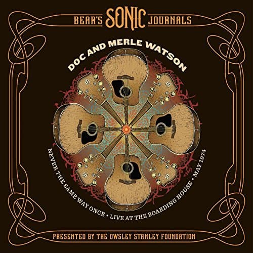 Album cover art for Never the Same Way - Live at The Boarding House - May 1974