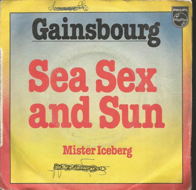 Album cover art for Sea Sex and Sun