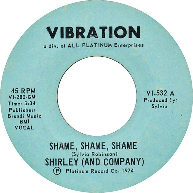 Album cover art for Shame, Shame, Shame