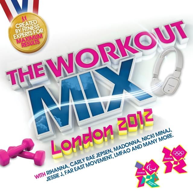 Album cover art for The Workout Mix - London 2012