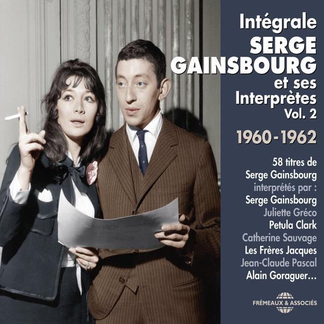 Album cover art for Intégrale Serge Gainsbourg et ses Interprètes Vol. 2 : 1960-1962