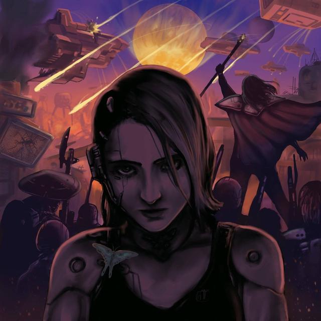 Album cover art for Nine Moons