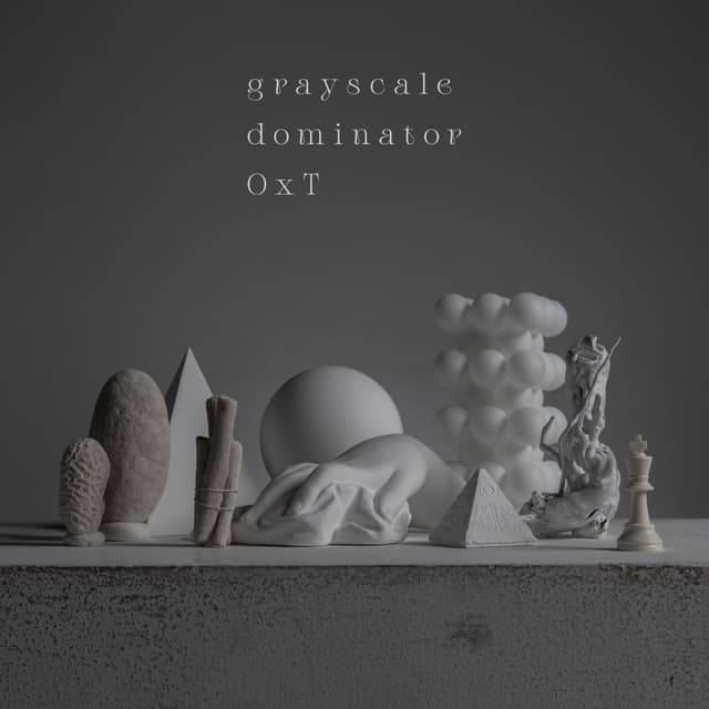Album cover art for grayscale dominator