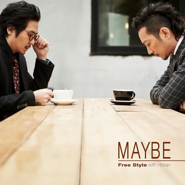 Album cover art for Maybe