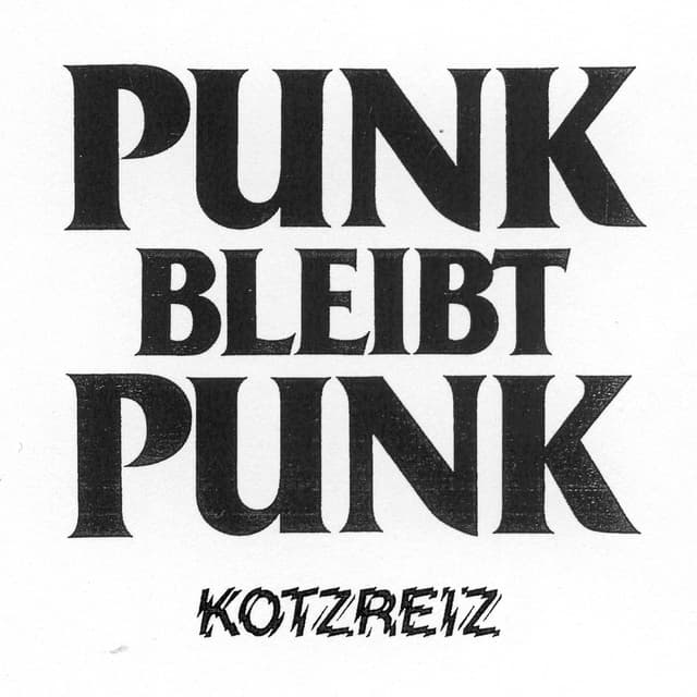 Album cover art for Punk bleibt Punk