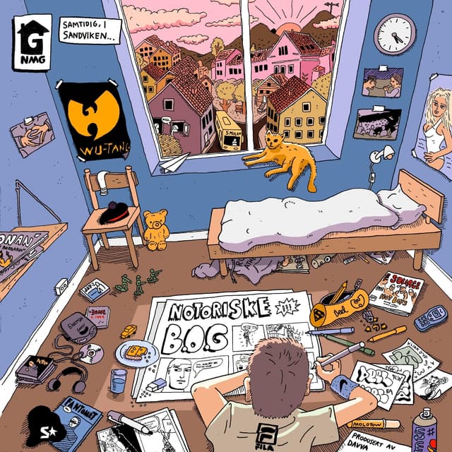Album cover art for Notoriske B.O.G.