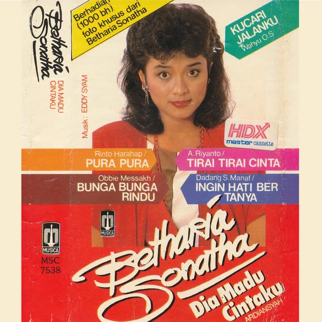 Album cover art for Dia Madu Cintaku