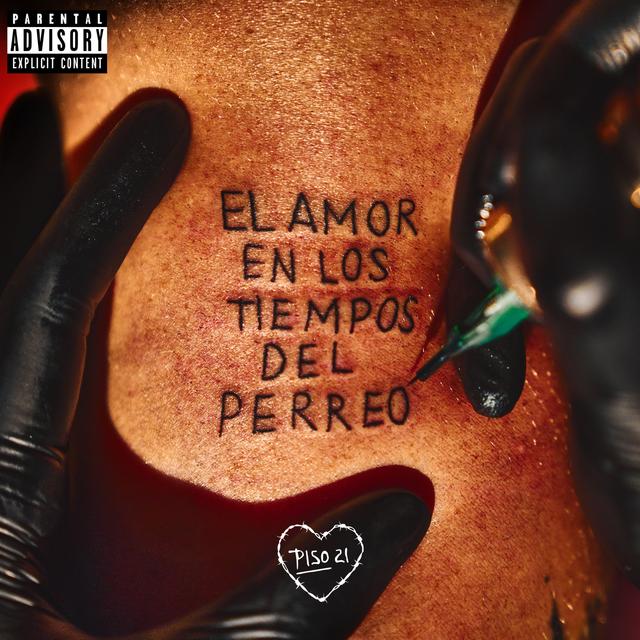 Album cover art for El Amor En Los Tiempos Del Perreo