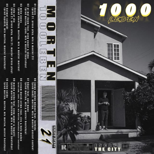 Album cover art for ESCAPE THE CiTY (Level 4 - 1000 leben)