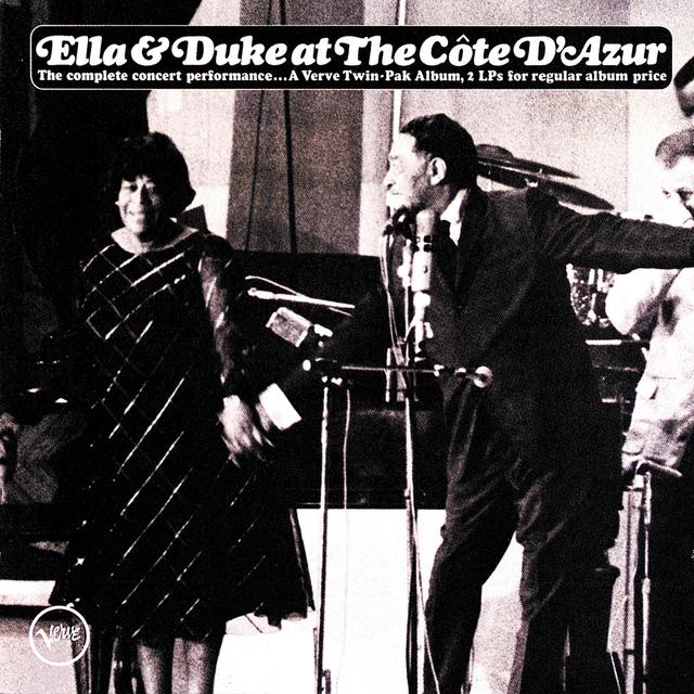 Album cover art for Ella & Duke At The Côte D'Azur