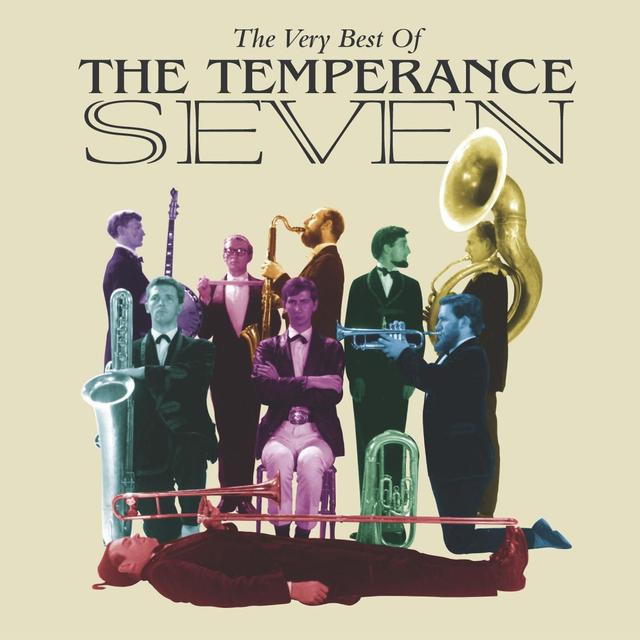 Album cover art for The Very Best Of The Temperance Seven