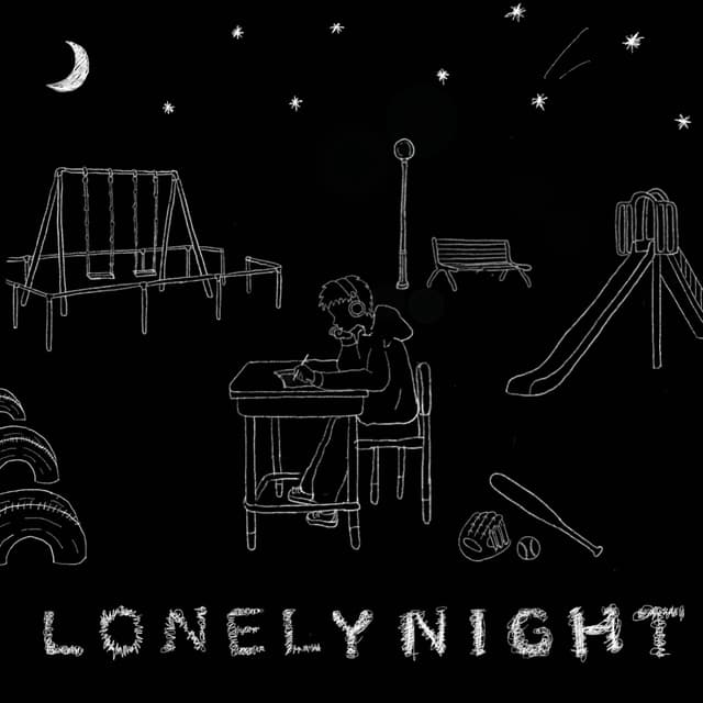 Album cover art for Lonely Night