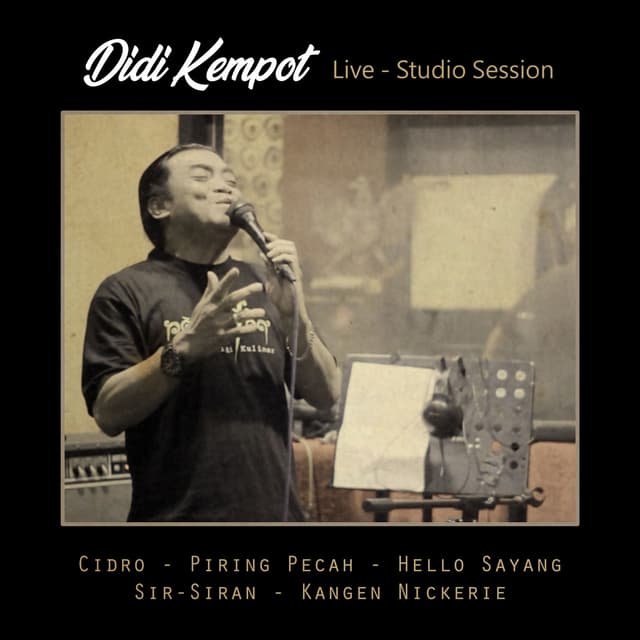 Album cover art for Didi Kempot Live Studio Session