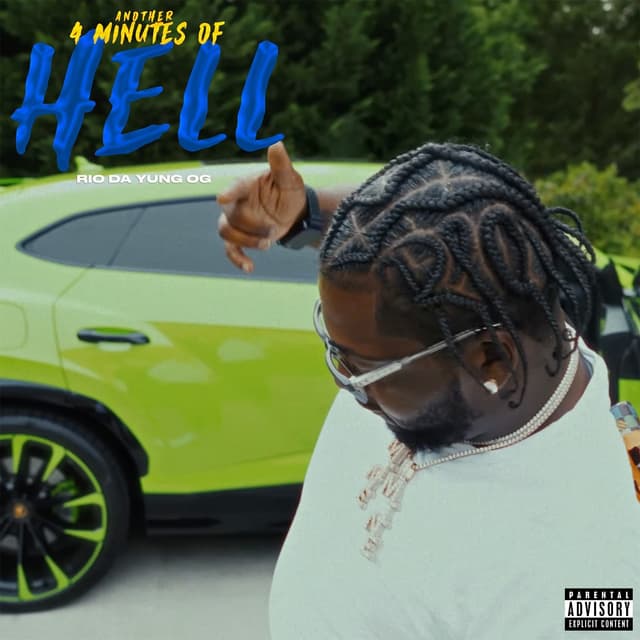 Album cover art for Another 4 Minutes Of Hell