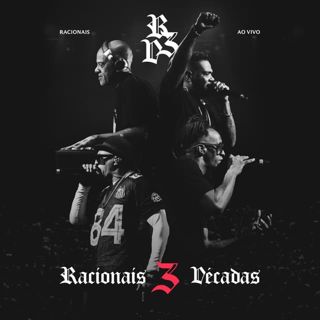 Album cover art for Racionais 3 Décadas