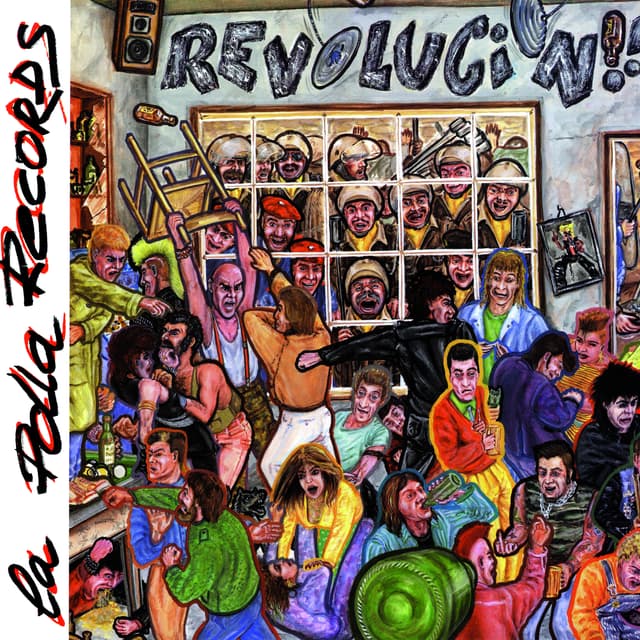 Album cover art for Revolución