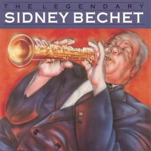 Album cover art for The Legendary Sidney Bechet