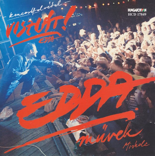 Album cover art for Viszlát, Edda!